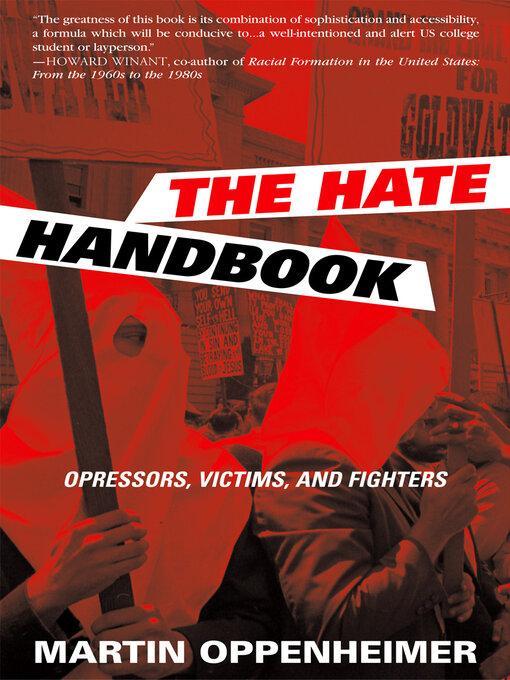 Title details for The Hate Handbook by Martin Oppenheimer - Wait list